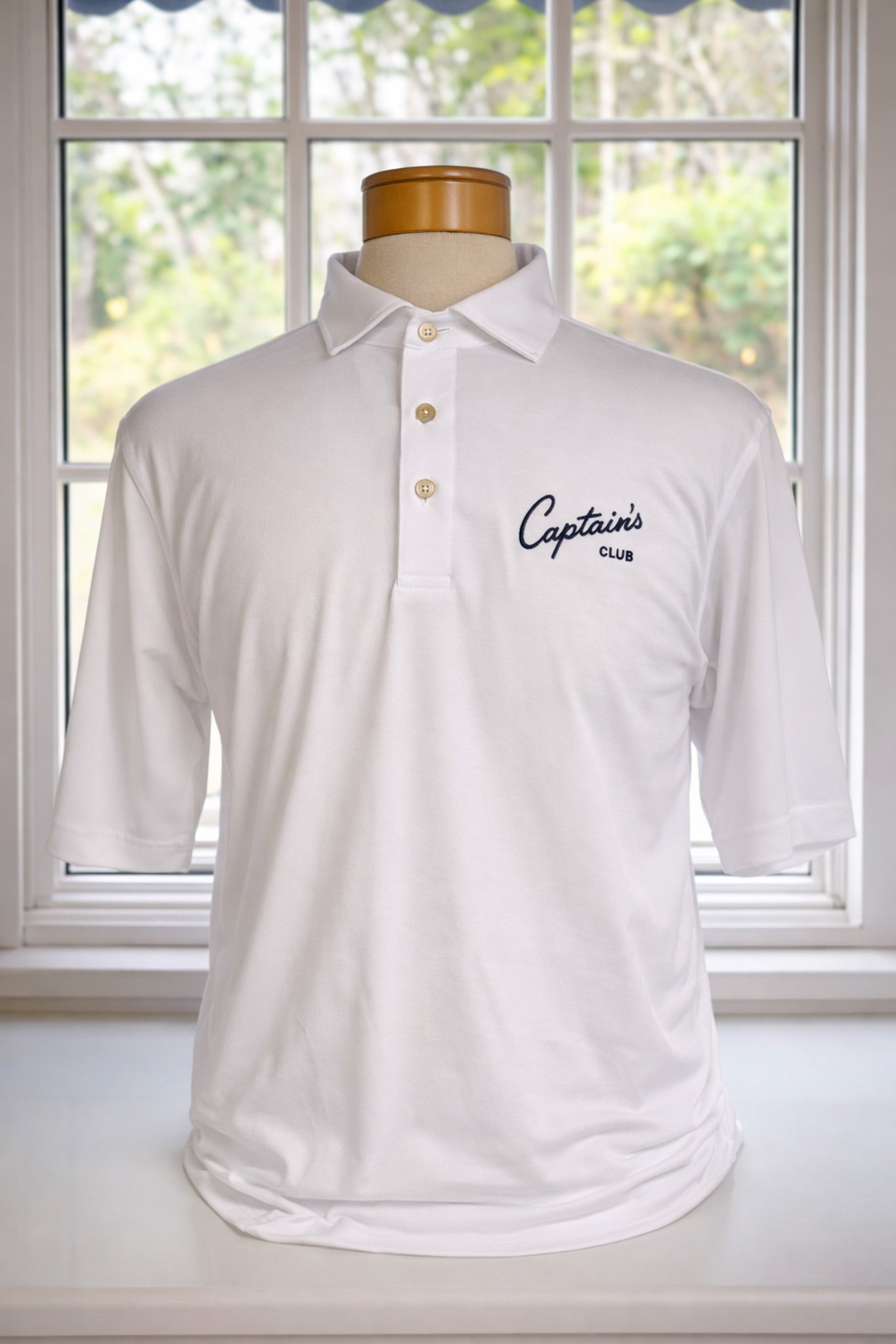 Peter Millar White Polo