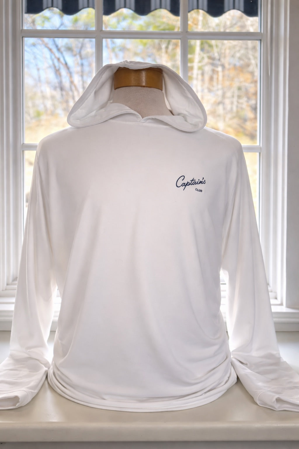 Peter Millar White Hoodie