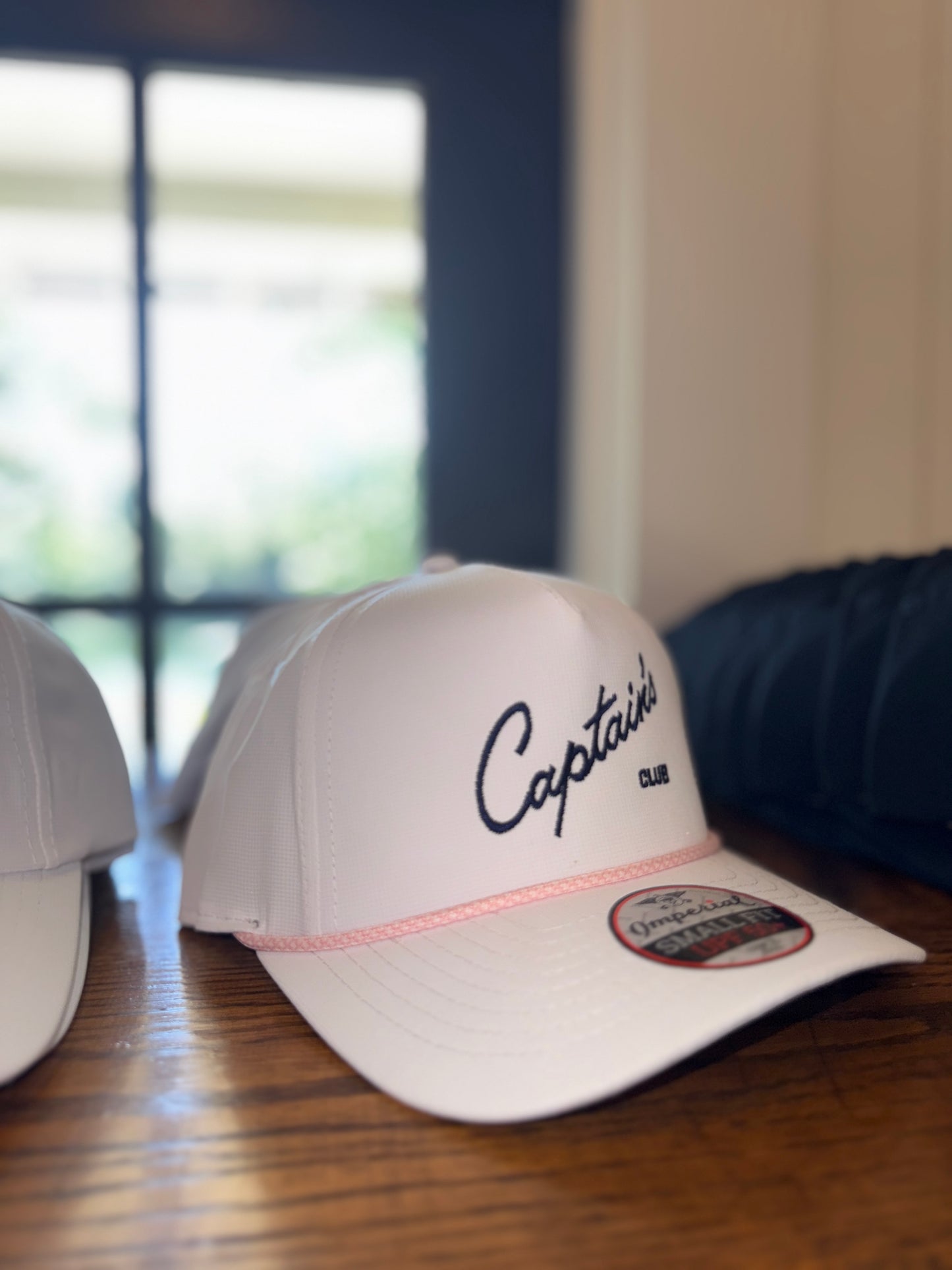 Captain's Light Pink Rope Hat