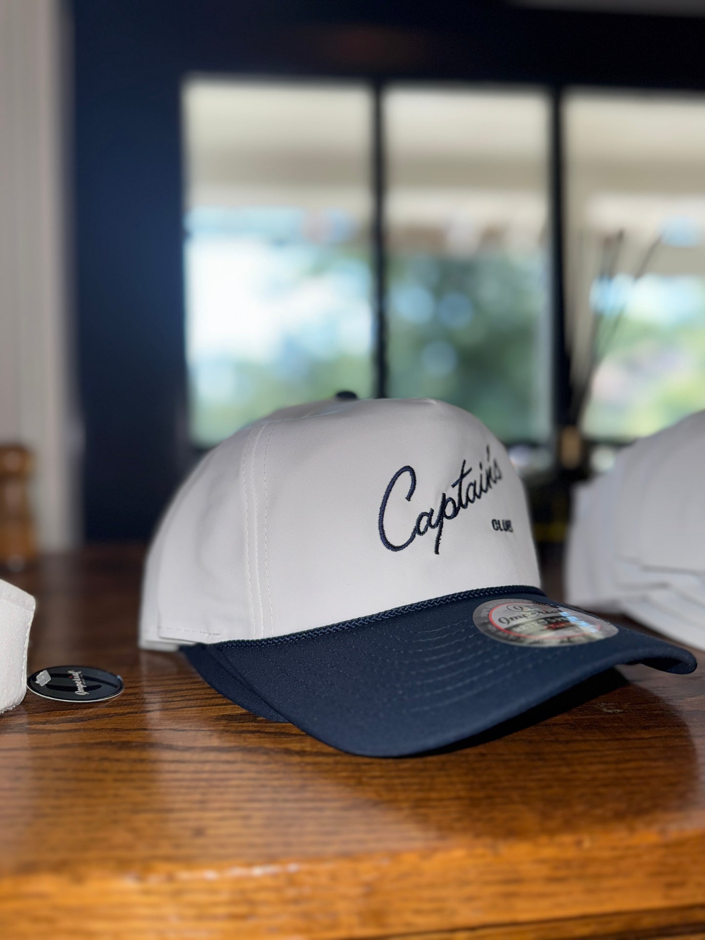 Captain's Blue & White Rope Hat