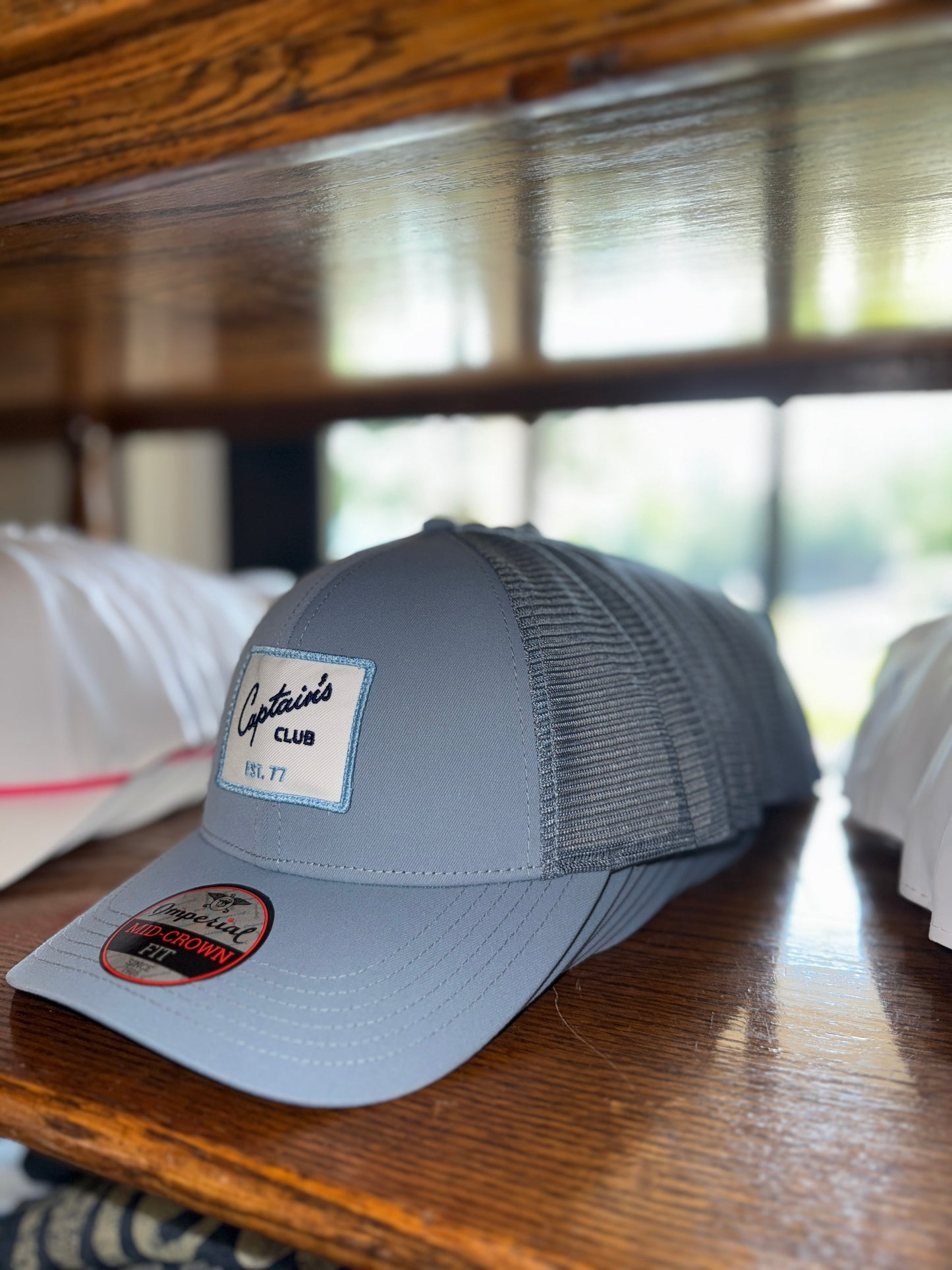 Captain's Light Blue Patch Hat
