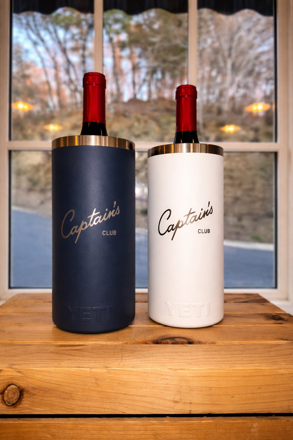 Yeti Rambler Captain's Club Wine Chiller