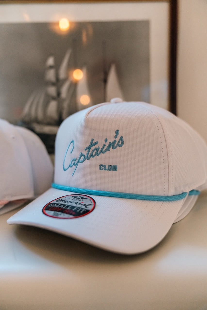 Captain's Light Blue Rope Hat