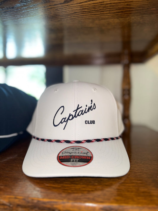 Captain's Red, White, & Blue Rope Hat