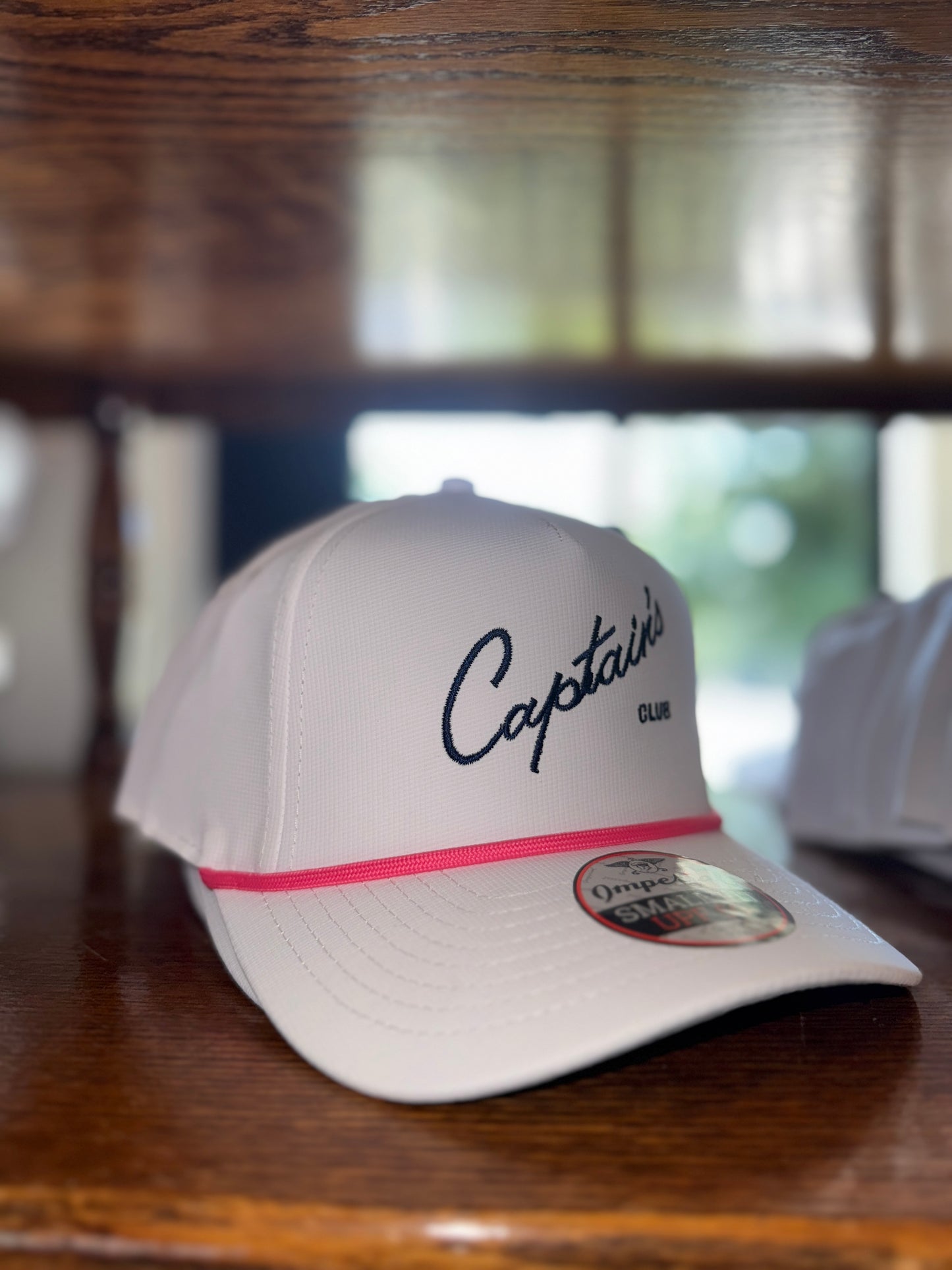 Captain's Hot Pink Rope Hat