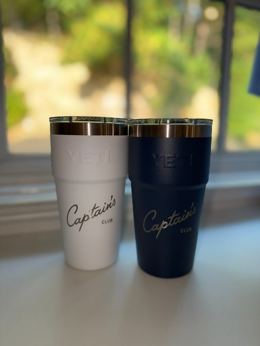 Yeti Rambler 20 oz Captain's Club Cup