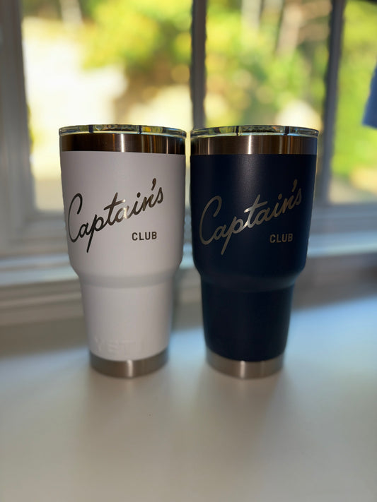 Yeti Rambler 30oz Captain's Club Cup