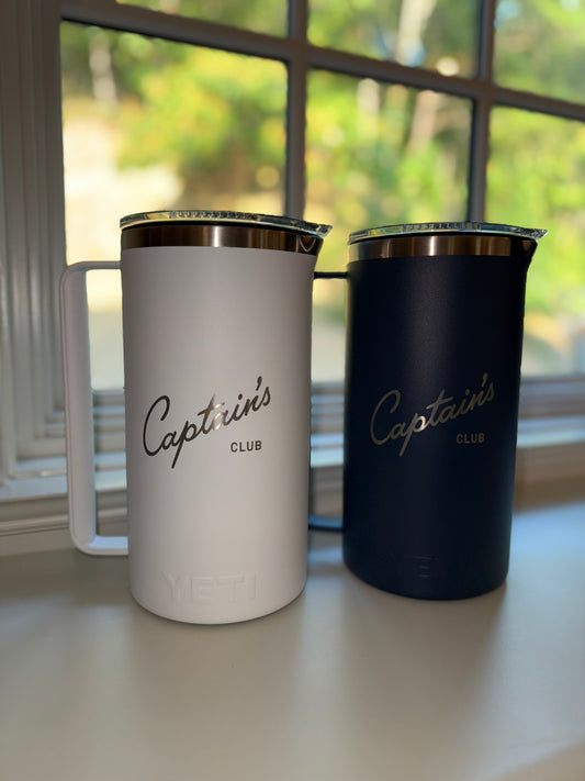Yeti Rambler 64oz Captain's Club Pitcher