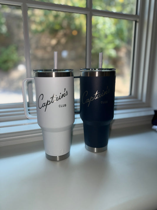 Yeti Rambler 42oz Captain's Club Straw Mug