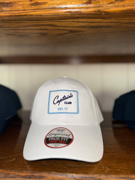 Captain's White Patch Hat