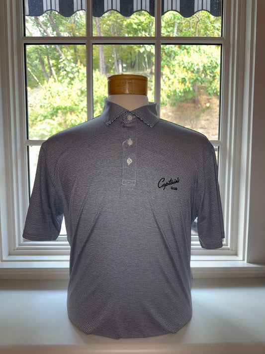 The Perkins Shirt- Heathered Andover & White