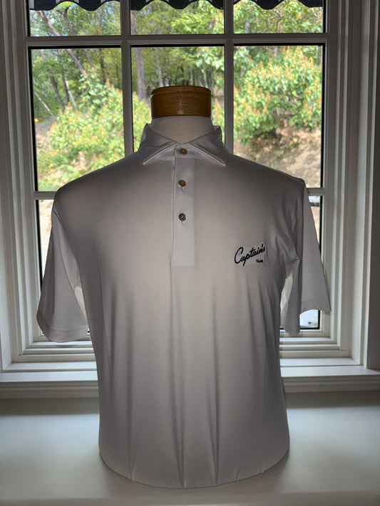 Peter Millar White Polo